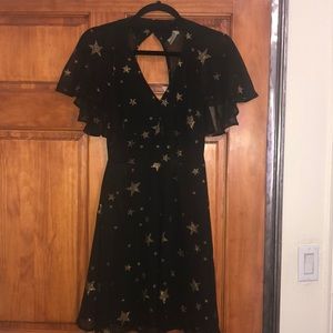 Black and Gold star dress! Great for New Years!